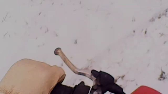 ripping the 1985 honda atc 125m in the snow смотреть онлайн