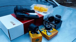 Новые Запчасти На Переднюю Ходовую Часть.. #lada #гранта #тюнинг
