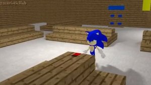 БАЛДИ vs СОНИК И МАРИО В MINECRAFT BALDI'S BASICS АНИМАЦИЯ 1