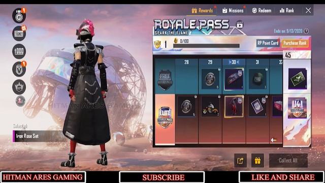 Pubg Mobile Season 14 Royal Pass Rewards ! Hitman Ares ! смотреть онлайн
