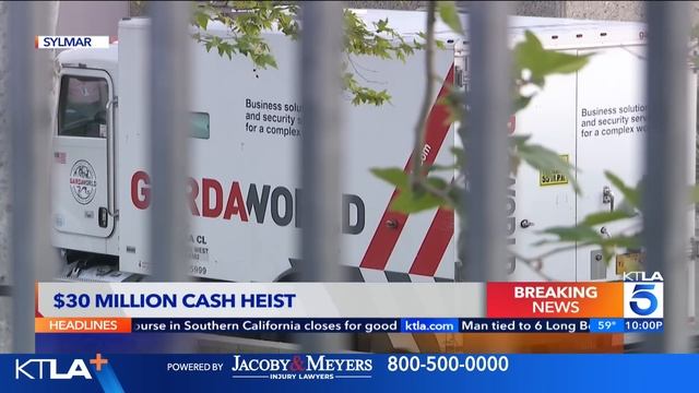 Easter Sunday heist in Southern California nets thieves $30 million смотреть онлайн