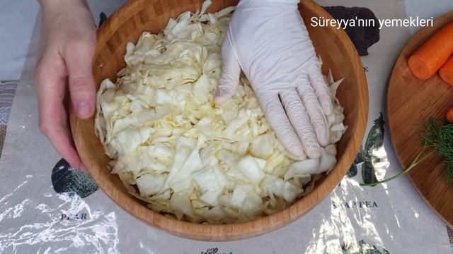 Gerçek Korea lahana salatasi 🥬🥒🥕🧄🌶🫑nasil yapilir? Süreyya'nın yemekleri смотреть онлайн