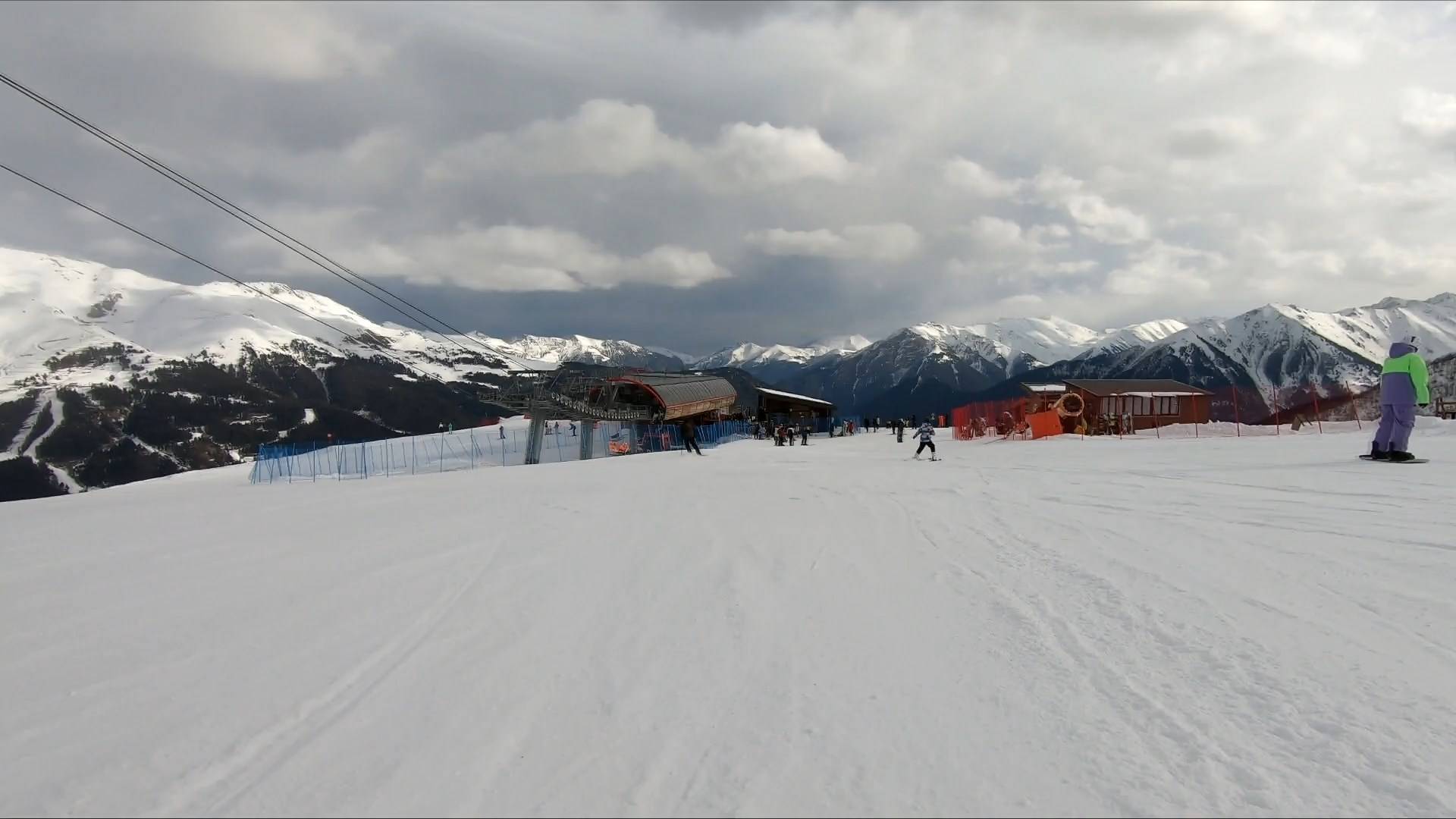 Архыз, трасса - Горизонт. Январь 2025г. смотреть онлайн