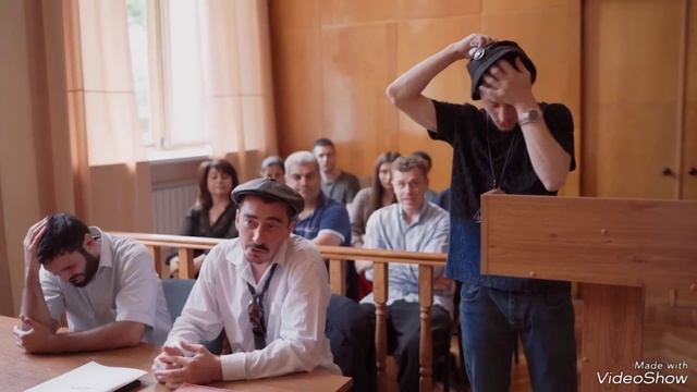 Каха и Серго в суде