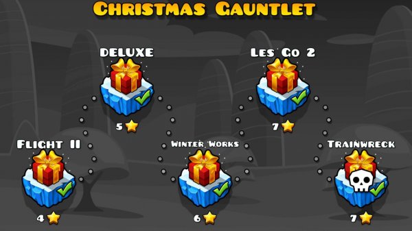 Chrismas Gauntlet GG 5/5 I Geometry Dash I