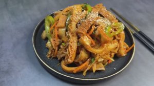 Хе из требухи по корейски ! Супер вкусно!