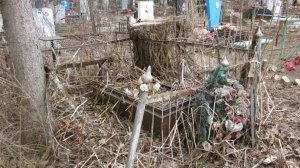 заброшенные и первые захоронения кладбища Балино
