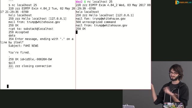 9. SMTP смотреть онлайн