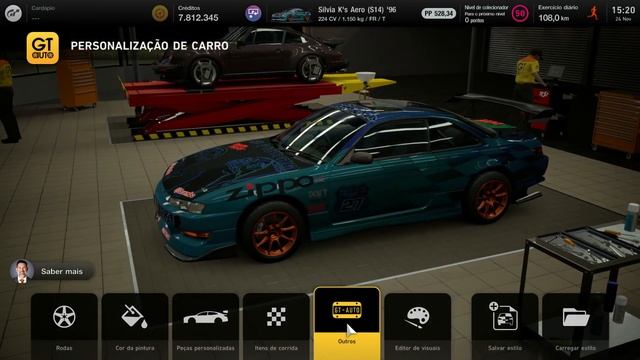 Gran Turismo 7 - Customization: Nissan Silvia K´s Aero S14 ´96 смотреть онлайн