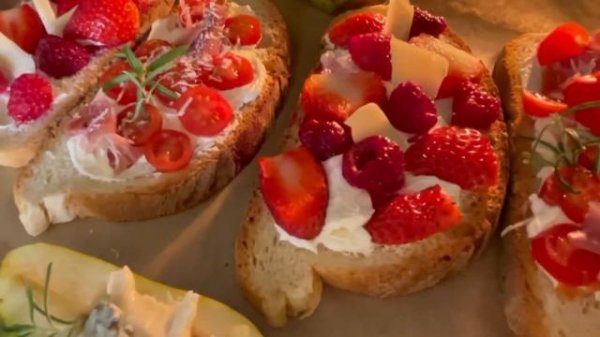 Как готовить брускетта по итальянски.Брускетта по итальянски #Bruschetta#Брускетта