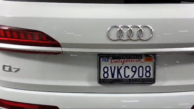 2021 Audi Q7 Premium 45 TFSI quattro Beverly Hills Los Angeles West Hollywood Studio City Venic смотреть онлайн