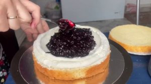 Конфитюр из Смородины. Начинка для торта. Ягодная начинка.