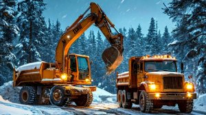 ЭКСКАВАТОР | Песенка про машинки | Музыкальное видео для детей |