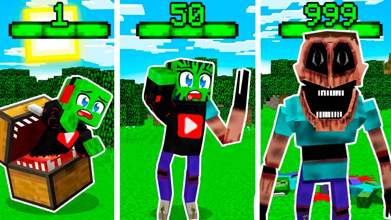 😱Я СТАНОВЛЮСЬ МИМИКОМ С КАЖДЫМ УРОВНЕМ В МАЙНКРАФТ! THE MIMICER MINECRAFT смотреть онлайн