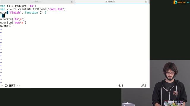 21. Writable Streams смотреть онлайн