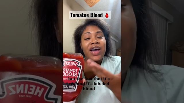 Can’t eat it now🤢👻🩸 #ketchup #halloween #shorts #Blood смотреть онлайн