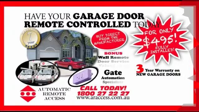 Automatic Garage Door Openers, Roller/Tilt Doors, Gate openers, Automatic Remote Access смотреть онлайн