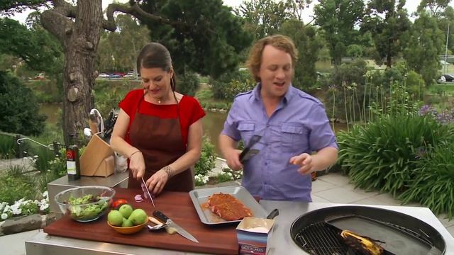 Heat Beads® Good Chef Bad Chef Texan Beef Fillet with Mexican Relish BBQ recipe смотреть онлайн