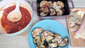 Ужин для диабетиков 2 типа. Запеканка из баклажан.