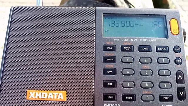 Приём КВ и АВИА. XHDATA D-808.