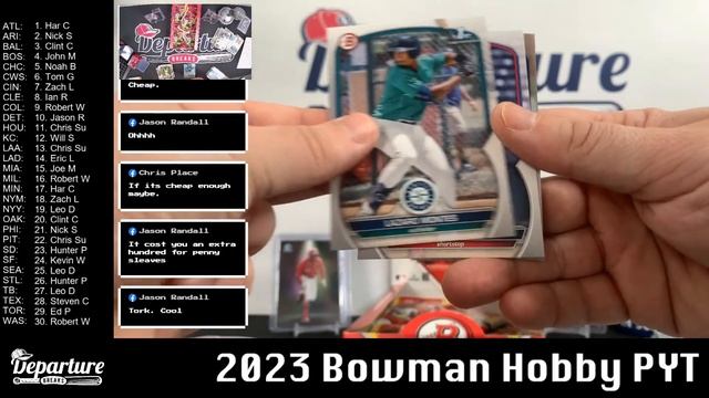2023 Bowman Hobby -- Pick Your Team смотреть онлайн