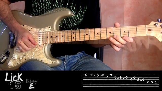 Andy's Lab - Daily Blues Licks #15 - Guitar Lesson смотреть онлайн