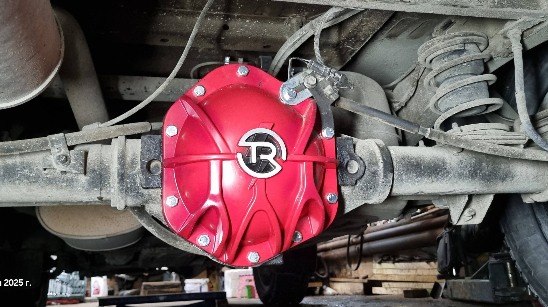 TR крышка картера моста УАЗ Патриот, минус пробковой прокладки. смотреть онлайн