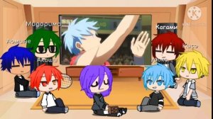 Реакция персонажей "Баскетбол Куроко" [гача клуб]🏀