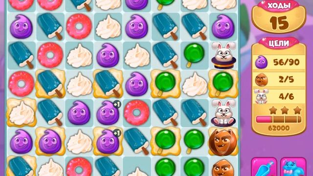Долина Сладостей 878 уровень - Candy Valley Level 878 смотреть онлайн