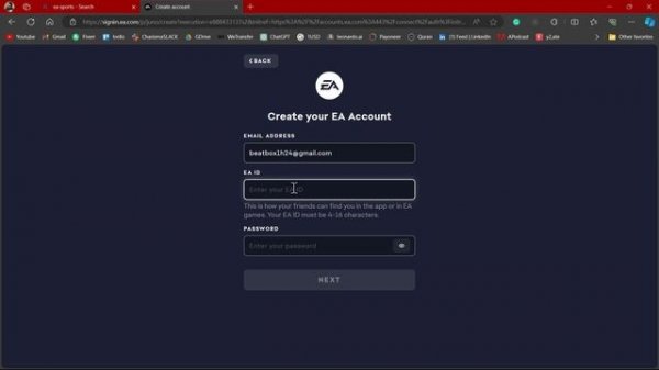 How To Create EA Sports Account (Latest Update)