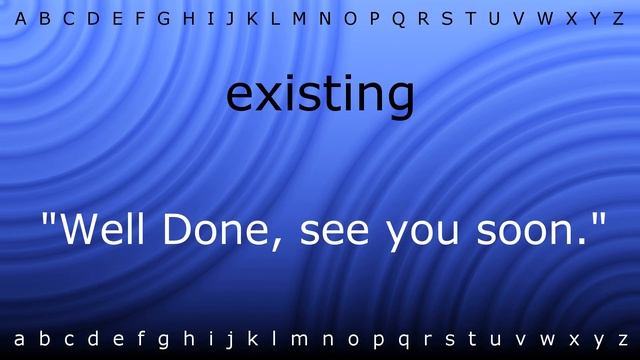 How to pronounce 'existing' with Zira.mp4 смотреть онлайн