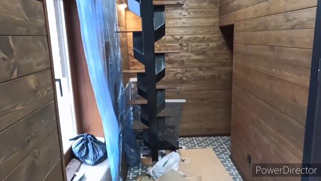 Лестница гусиный шаг из металла. смотреть онлайн