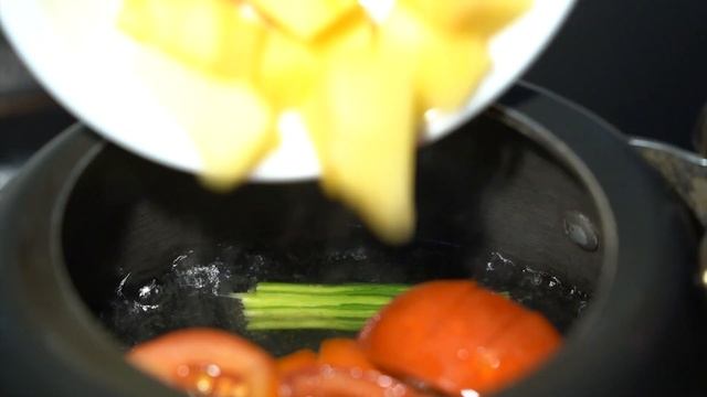 soup | DRUMSTICK, TOMATO, PAPAYA | Veg recipe (~ 2 minutes, step-by-step) смотреть онлайн