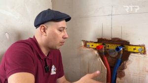 Где холодная? А где горячая вода? Как правильно располагать водорозетки под смеситель.