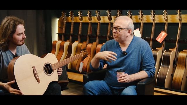 🎩 Анатолий Ядрышников и его Искра Прометей | Guitar lavka #гитарыискра #guitarlavka смотреть онлайн