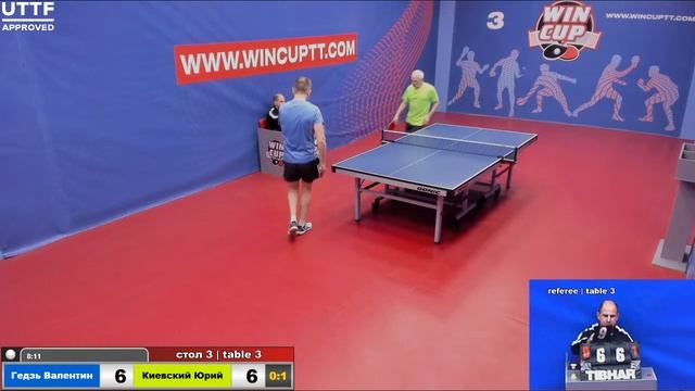 Гедзь Валентин 1-3 Киевский Юрий Турнир Восток 5 WINCUP 09.04.21 ПрямаяТрансляция Зал3 смотреть онлайн