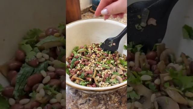 Вкусный САЛАТ. Идеален в ПОСТ #рецепты смотреть онлайн