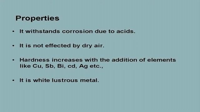 Properties and uses of CU,AL,SN & ZN смотреть онлайн