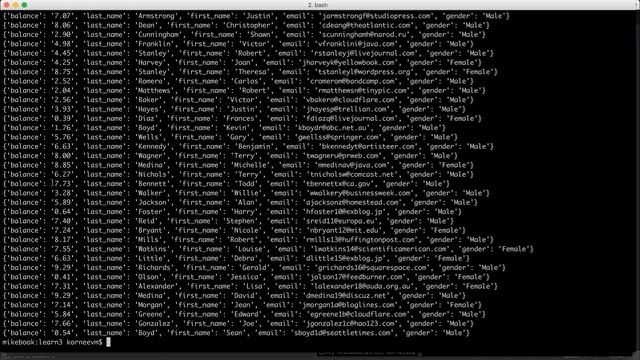 40. CSV - получение данных из файлов с разделителями смотреть онлайн