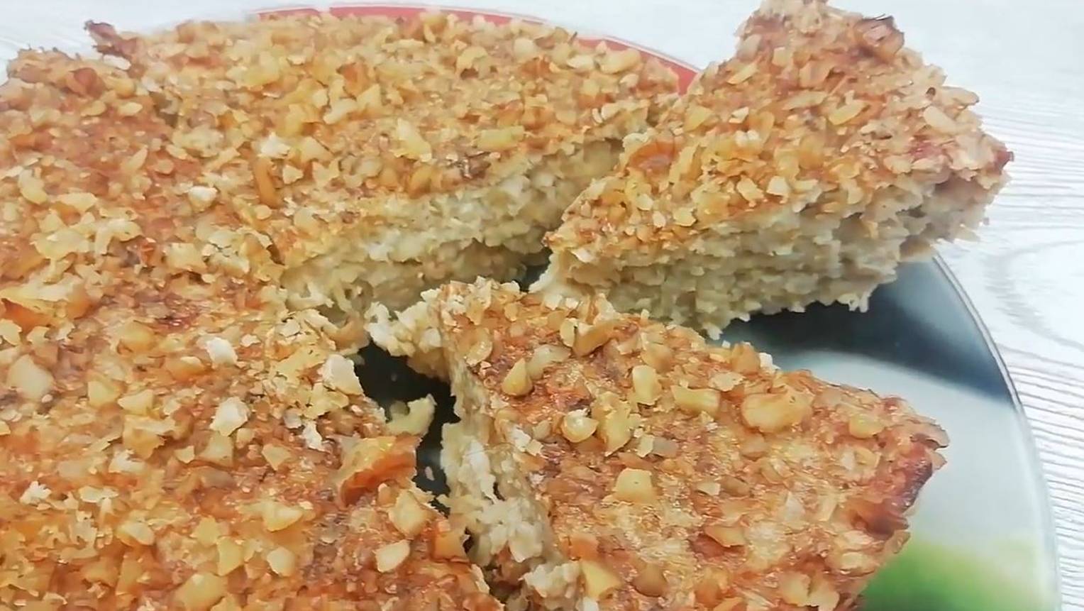 Вкуснейший Овсяный пирог "МНОГО ЯБЛОК"без муки!Простой рецепт/Лучший рецепт при похудении смотреть онлайн