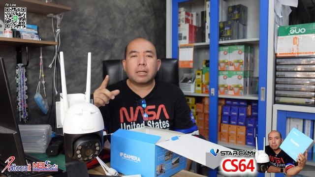 รีวิว กล้อง Vstarcam รุ่น CS64 Speed Dome ใช้งานภายนอก ความละเอียด 3 ล้านพิกเซล смотреть онлайн