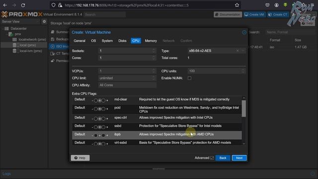 Proxmox. Linux VM. Установка и настройка. смотреть онлайн
