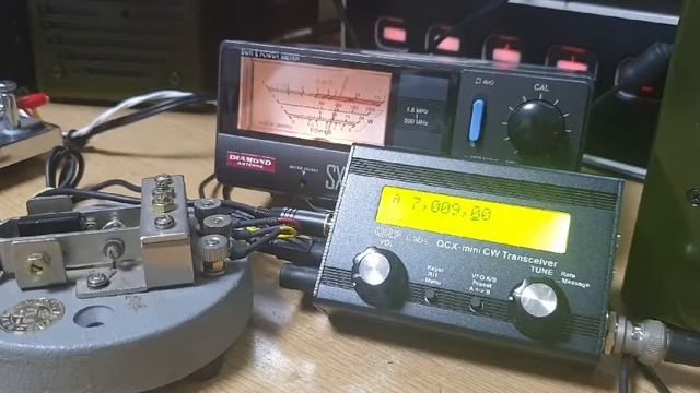 Test QSO of QCX mini CW transceiver developed by QRP-LABS смотреть онлайн