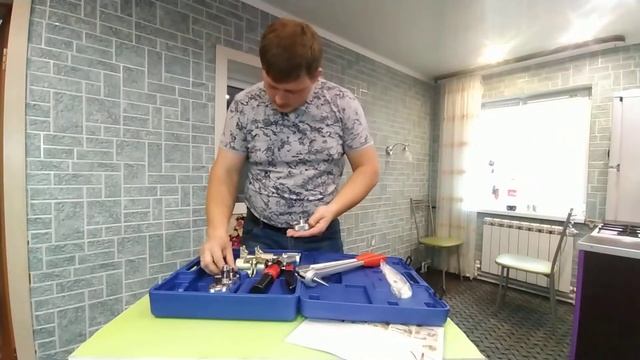 VIEIR-Пресс Рехау Rehau гидравлика.Обзор инструмента для сшитого полиэтилена. смотреть онлайн