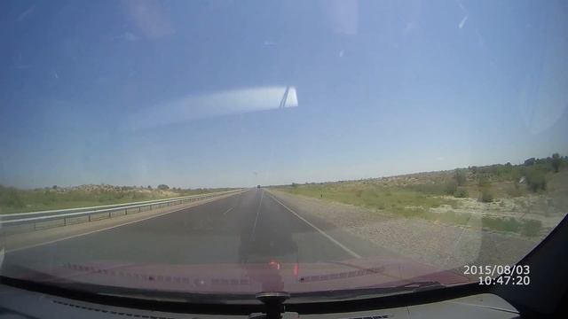 Автодорога Кызылорда - Туркестан Казахстан ч.2 смотреть онлайн