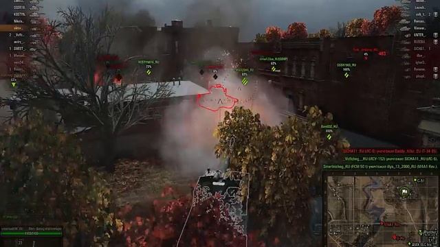 Бой на "Борще" World of Tanks смотреть онлайн