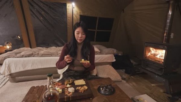 КЕМПИНГ В СНЕГУ