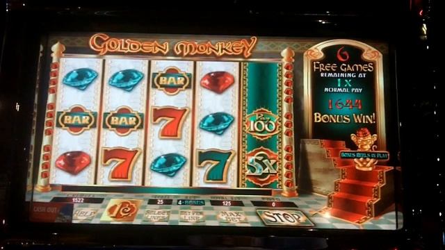 Golden Monkey Slot Bonus - Bally смотреть онлайн