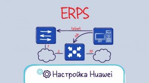 Huawei. Настройка кольца ERPS