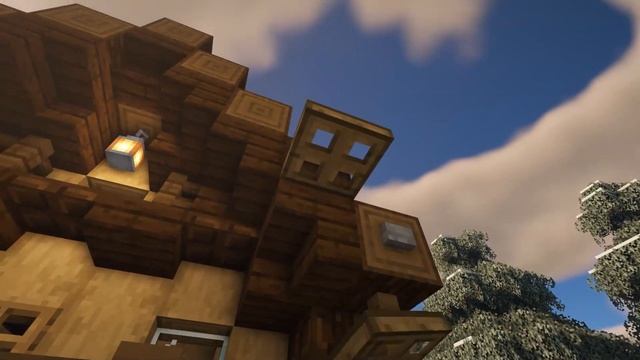 How To Build A Simple Winter House In Minecraft | Starter House Tutorial